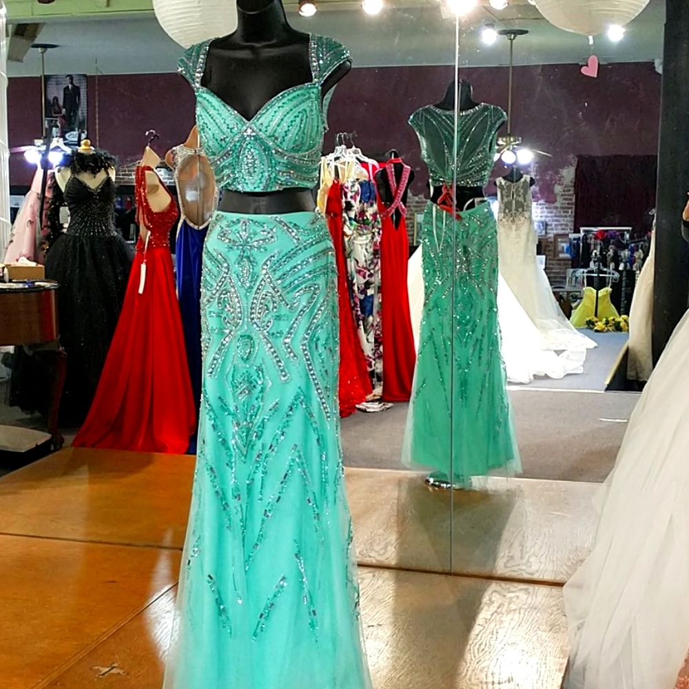 Envious by Karishma 2 piece Prom dress